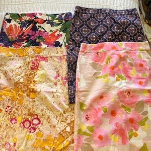 J Crew pencil skirts; sizes 4 and 6